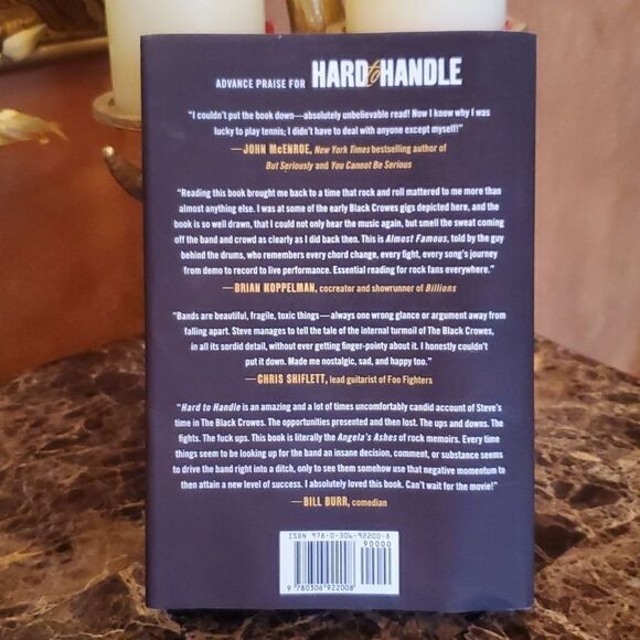 Hard to Handle the Life and Death of the Black Crows. Memoir, Hardback Book. - Picture 2 of 5